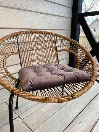 Подушка для стільців (40x40х5 см) Decorator Velour колір бурий 84-121 Київ