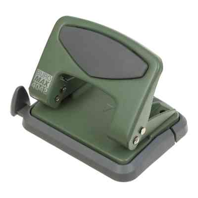 Дырокол Buromax металлический MORANDI STYLE, до 25 листов, 115 х 96 х 89 мм, зеленый (BM.4042-04) Винница
