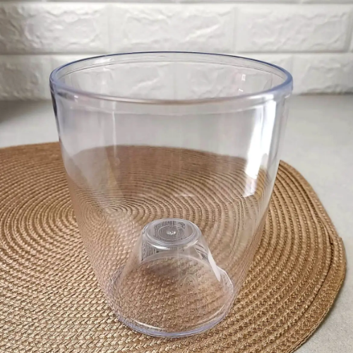 Вазон Орхідея 12*14см прозорий Алеана Житомир - изображение 3