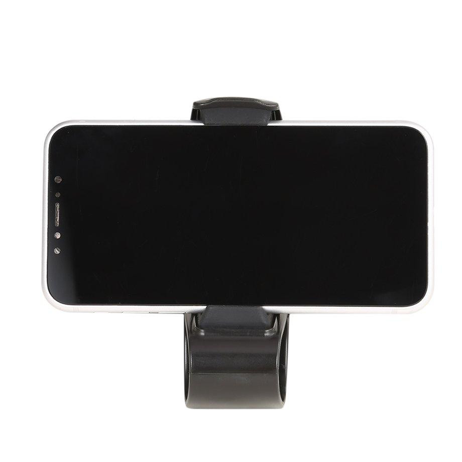 Тримач для смартфона/навігатора в машину на козирок приладової панелі (Чорний) Николаев - изображение 4