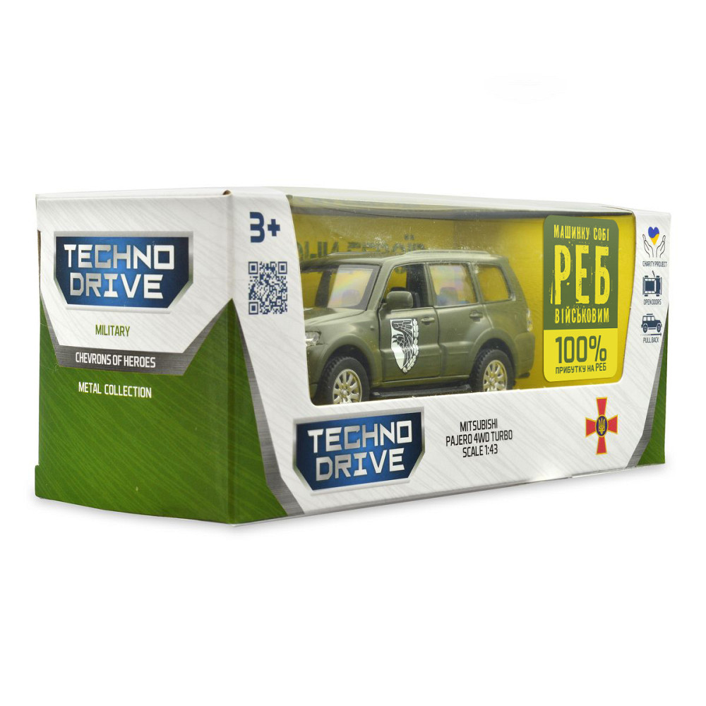Автомодель серії Шеврони Героїв - Mitsubishi Pajero 4WD Tubro - 93 ОМБр Дніпро - фото 7