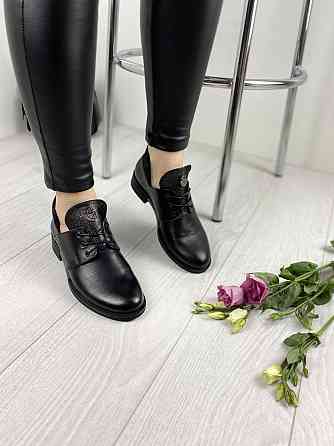 D and V Туфлі жіночі D and V 2029 чорні (весна-осінь, шкіра натуральна) (2240) лише 38р. Коломия