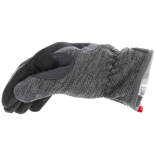 Зимові тактичні рукавиці утеплені Coldwork Fastfit Mechanix (Black-Grey) XL Вінниця - фото 3