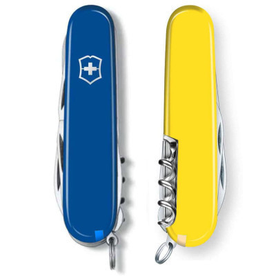 Нож Victorinox Climber Ukraine Синьо-жовтий (1.3703.2.8) Винница - изображение 6