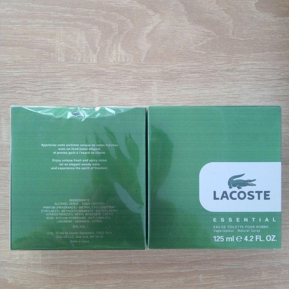 Мужская туалетная вода Lacoste Essential 125 мл Коломия - фото 2