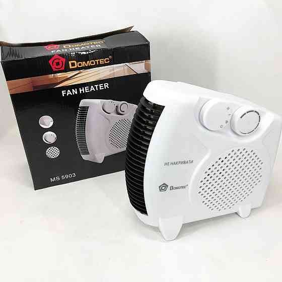 Обогреватель для дома Domotec MS-5903, Тепловентилятор для квартиры Тепловентилятор дома KI-24 Киев