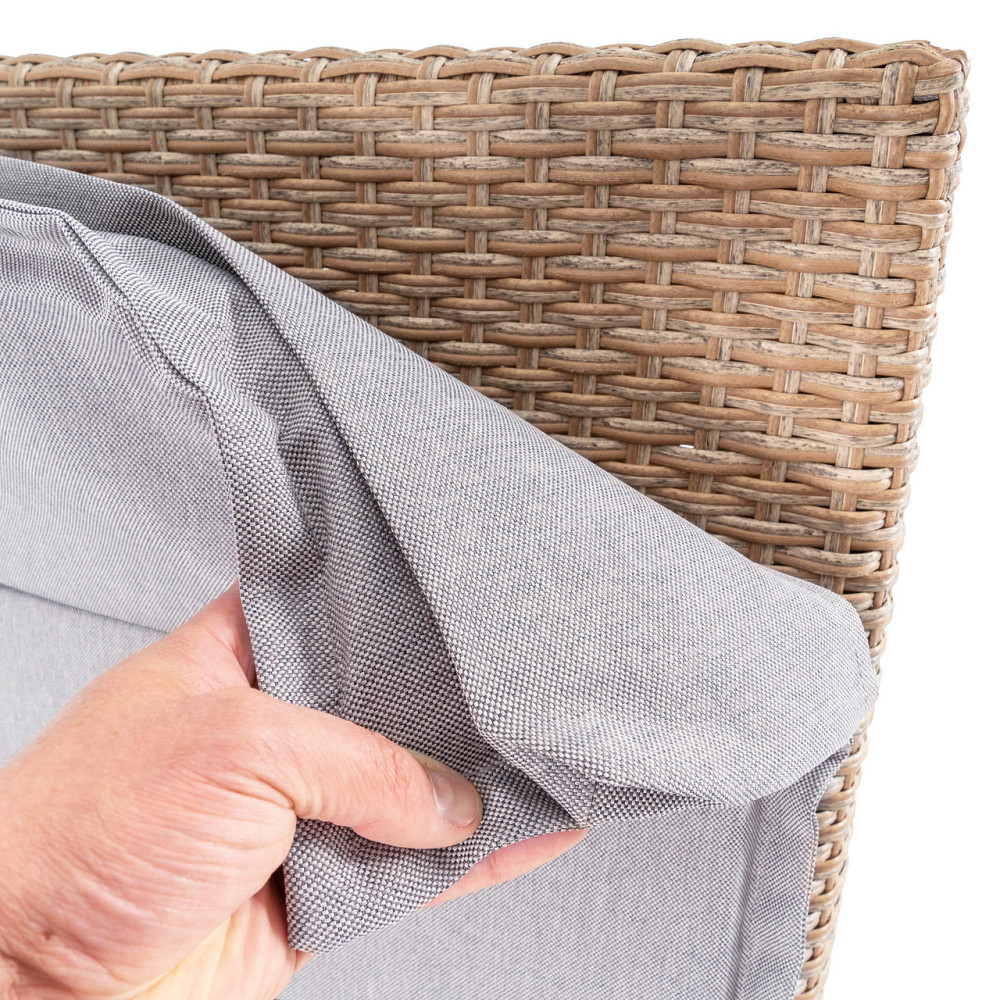 Садовий шезлонг Di Volio Ciampino бежево/сірий Киев - изображение 9