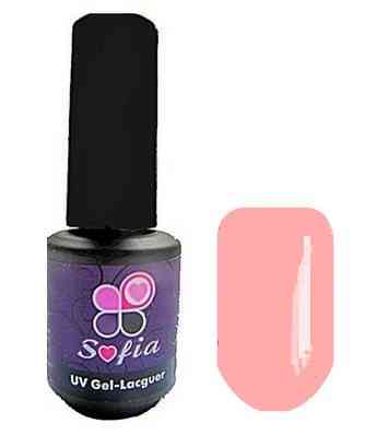Гель -лак №85 UV Gel-Lacguer SOFIA 8.6 мл США ( пудра цвета дыни крайола) Киев