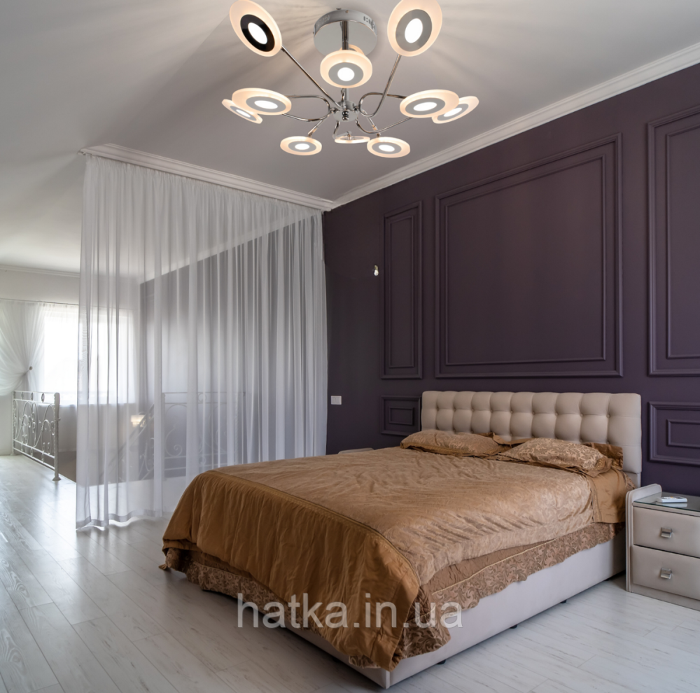 Люстра светодиодная в гостиную Sirius 8929-10 128W Киев - изображение 6