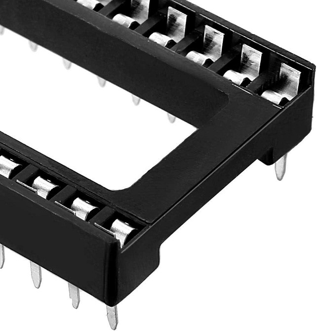 Панель для установки микросхем DIP 28 контактов, 10 шт. Киев - изображение 6