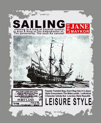 Термонаклейка для одягу вінтажна Київ - фото 1