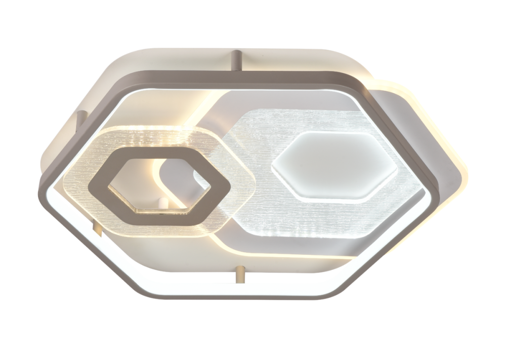 VALESO Стельова світлодіодна люстра , Біла Коломия - фото 1