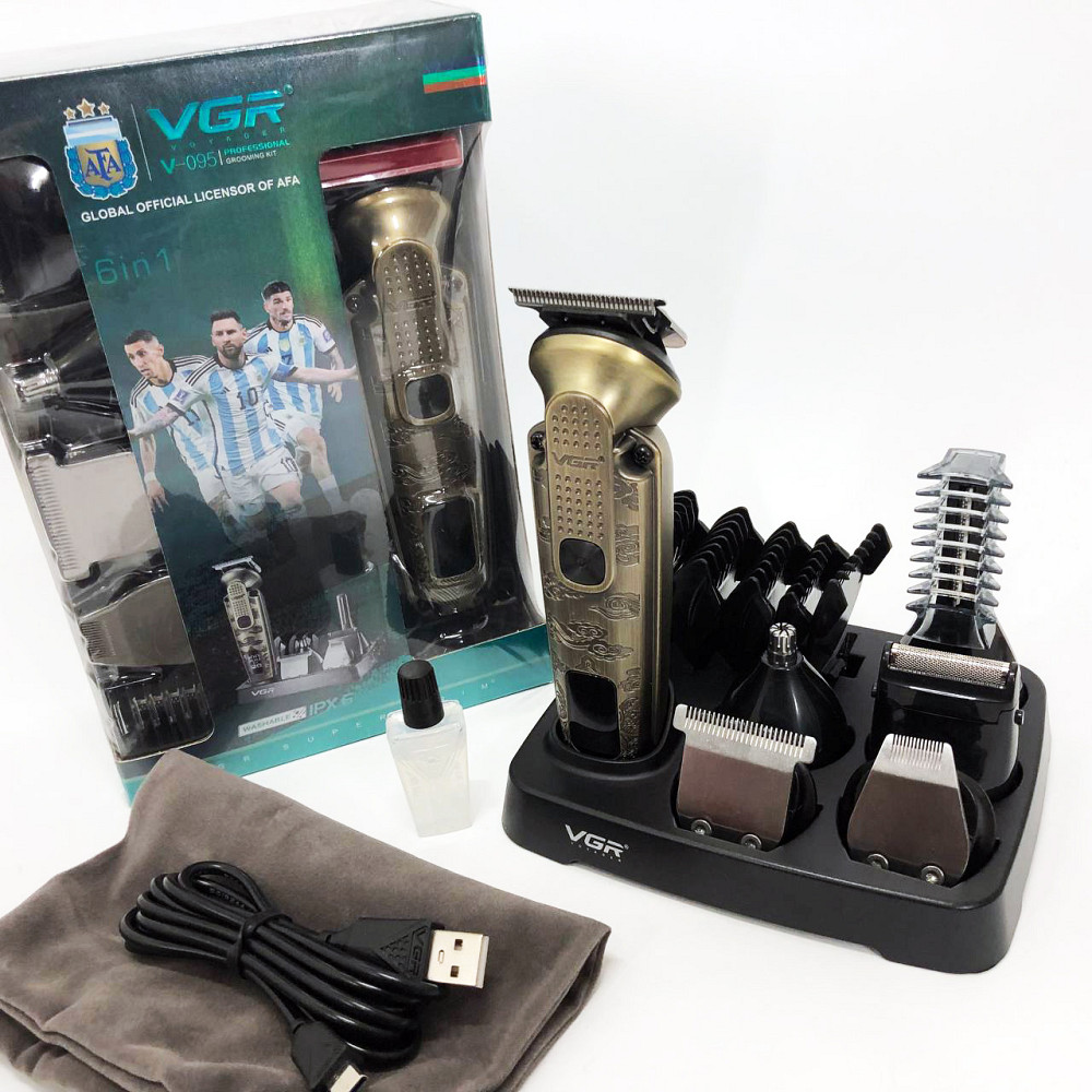 Машинка для стрижки волос для профессионалов VGR Машинка стрижки волос и затылка VD-24 Львов - изображение 3
