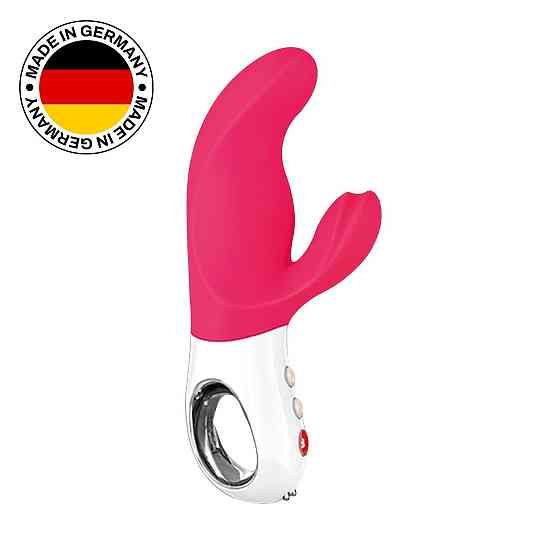 Вібратор-кролик Fun Factory MISS BI pink/white, 2 незалежні мотори, діаметр 4,2 см Sex Aura Київ