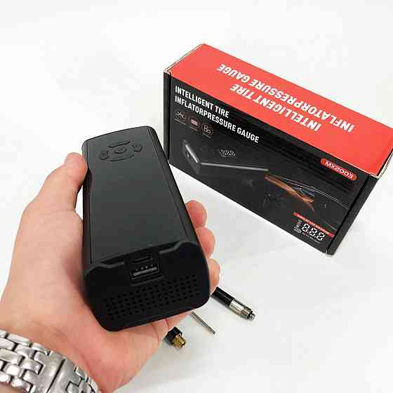 Автомобільний компресор автокомпресор, Компресор для авто 12V, Портативний акумуляторний pump NU-97 Івано-Франківськ