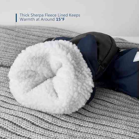 Дитячі зимові рукавиці-краги MCTi — Максимальний захист від холоду та снігу Луцьк