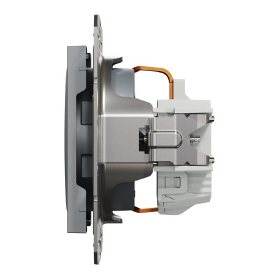 Розетка Schneider Electric ASFORA сталь (EPH2900162) Вінниця - фото 4