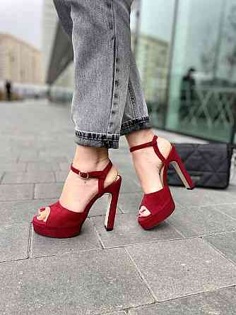 Nivelle Босоніжки жіночі NIVELLE 1825/9510-12004 червоні (літо, замша натуральна) (3718) лише 3 Коломия