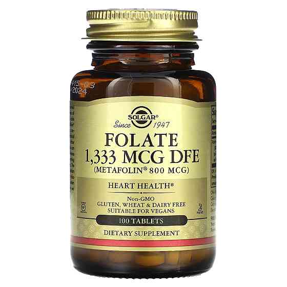 Фолат (Folate as metafolin) 1333 мкг DFE 100 таблеток Киев
