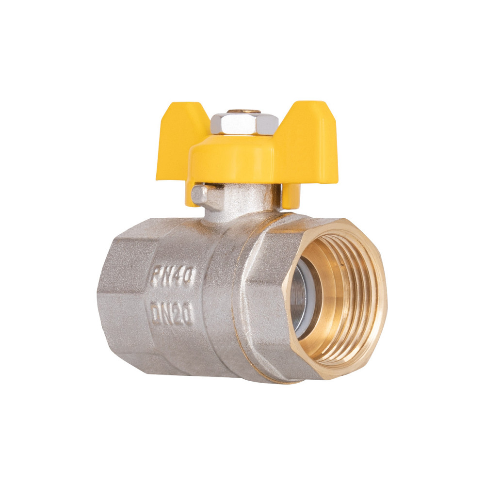 Кран кульовий Thermo Alliance Base 3/4" ВР для газу (метелик) SD602G20 Київ - фото 3