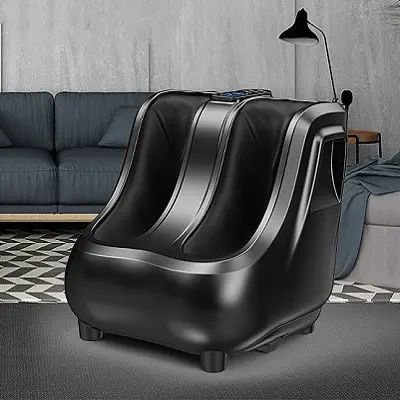 Массажер для ног Benbo AM-520-LUX (вибрация, компрессия, подогрев) Черный Киев