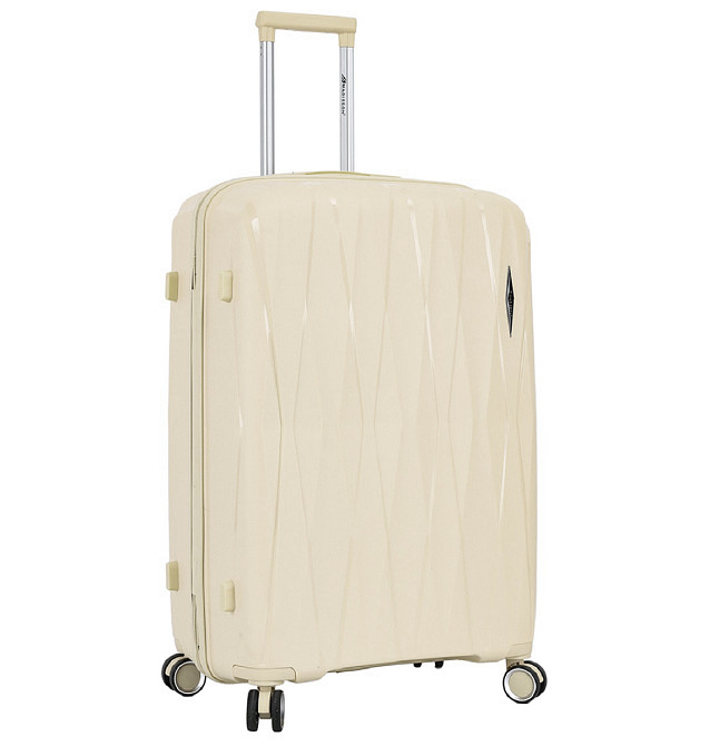 Чемодан полипропиленовый MADISSON 51103 большой 77 см шампань Киев - изображение 11