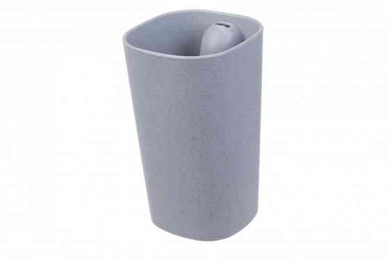 Еко стакан для зубної щітки 68-857, блакитний Винница