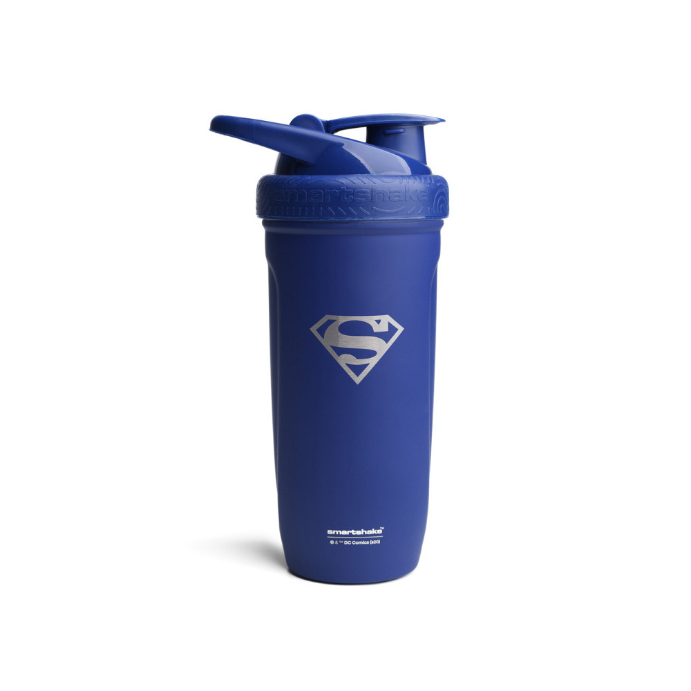 Шейкер спортивный для води и спортивного питания SmartShake Reforce 900ml DC Superman Киев - изображение 3