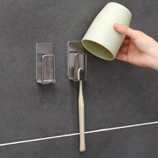 Набор из 2-х держателей для зубной щетки, бритвы и прочих мелочей Винница - изображение 6