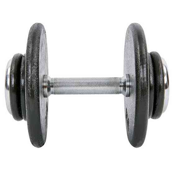 Гантель 15 кг цільна професійна RECORD-7231-15 Київ