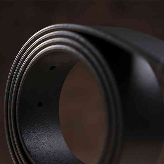 Ремень мужской GRANDE PELLE 11032 Черный Киев