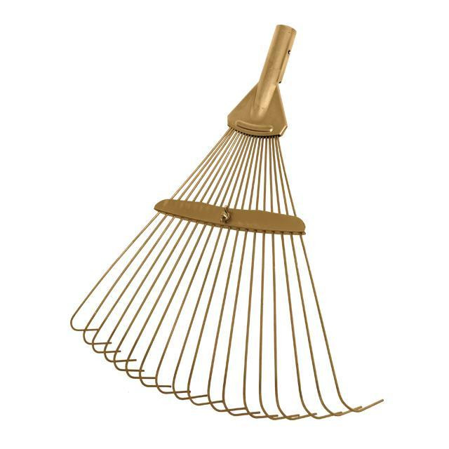 Граблі віялові, 18 круглих прутів, регульована ширина 30-50 см INTERTOOL FT-3006 Киев - изображение 1