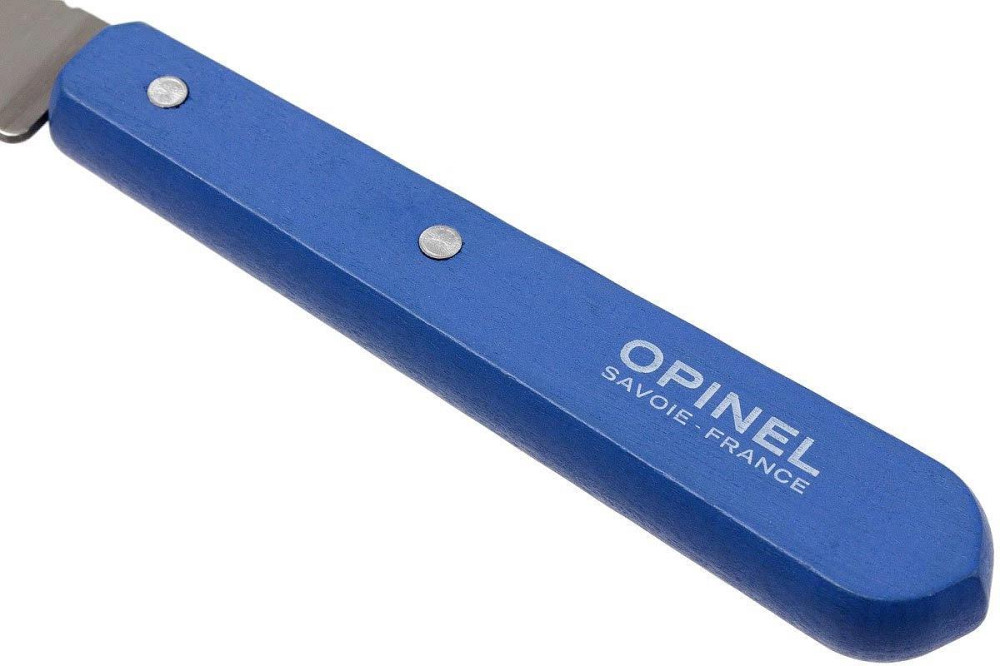Кухонний Ніж вигнутий для очищення овочів та фруктів Opinel No.114 "Vegetable" (001927) Blue Нововолинськ - фото 5