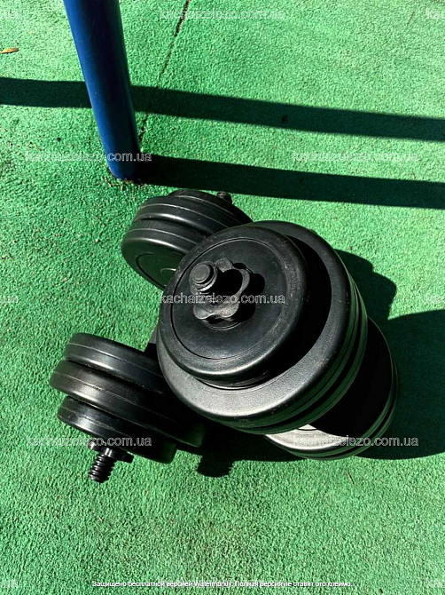 Гантелі набірні 2 по 13 кг з ABS покриттям Гантелі, гирі, штанги та диски бітумні Київ - фото 7