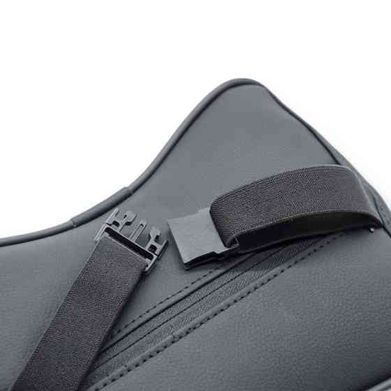 Подушки шеи на подголовник (2шт) читстые elegant с эффектом памяти, велюр коричневые для Мукачево