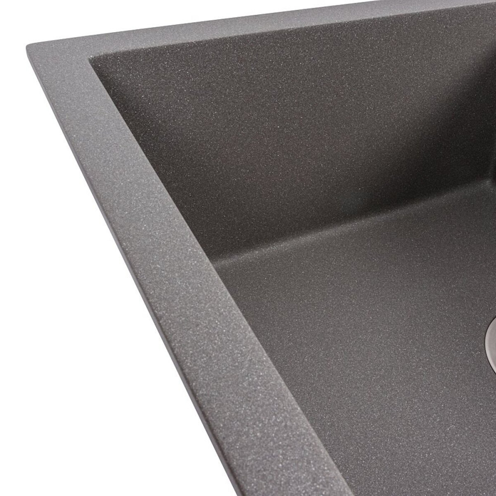 VALESO Гранітна мийка VALESO MAGNUM 7950 матова Сірий мусон Коломия - фото 5