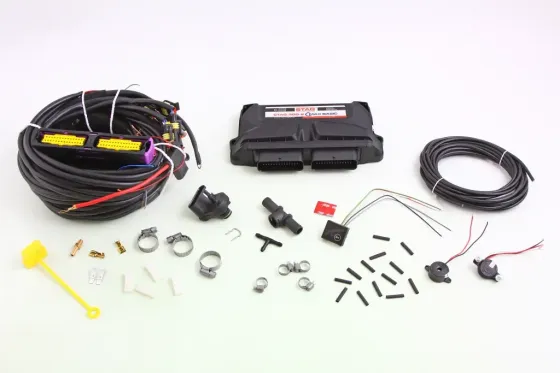 Электроника ГБО 8 цил. Stag 8 Qmax Basic LED-300 без ДТР (разъемы Valtek) Винница