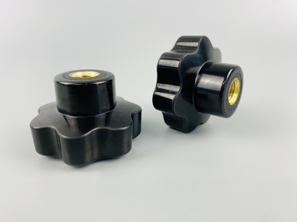 Наконечник важеля універсальний М10, D47 (чорний), латунна втулка різь внутрішня М10 Мукачево - фото 8