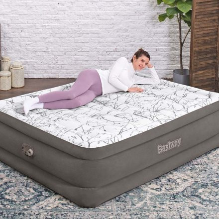Надувная двухместная кровать Bestway со встроенным электронасосом 203 х 152 х 56 см. Киев - изображение 1
