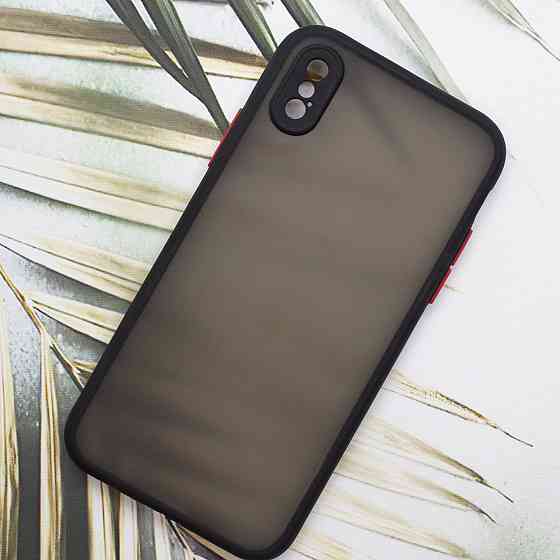 Чехол TOMOCOMO (FULL PROTECTION) for iPhone X/XS Black Киев
