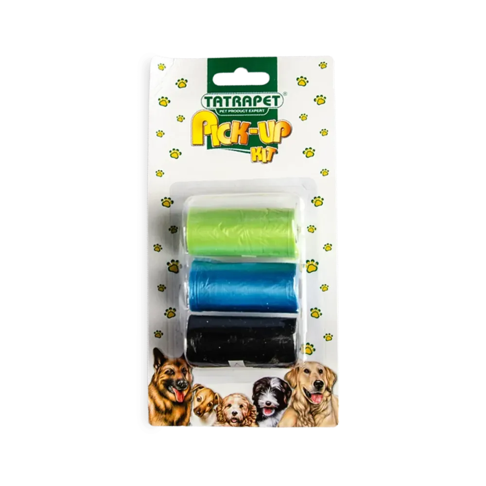 Пакеты для уборки фекалий за собаками Таки Паки 3 рул*15 пакетов Киев - изображение 1