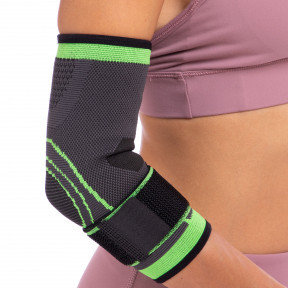 Бандаж для локтевого сустава с фиксирующим ремнем ST-2506 Вишнёвое - изображение 2