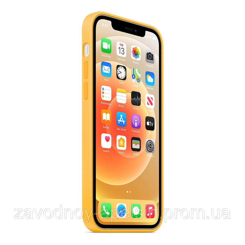 IPhone 12 12pro Чехол Silicone Case + MagSafe (sun flower) Одеса - фото 4