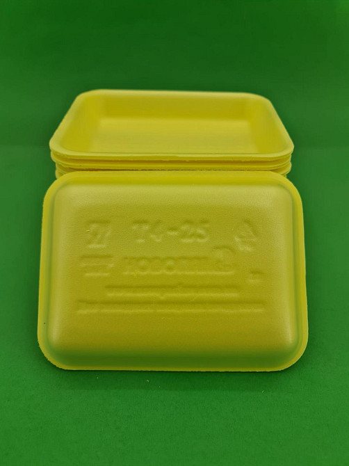 Підкладка з спіненого полістиролу 178*134*25) T-4-25 жовтий (300 шт) Харків - фото 2