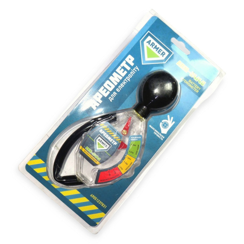 Ареометр электролита (блистер) для Мукачево - изображение 1