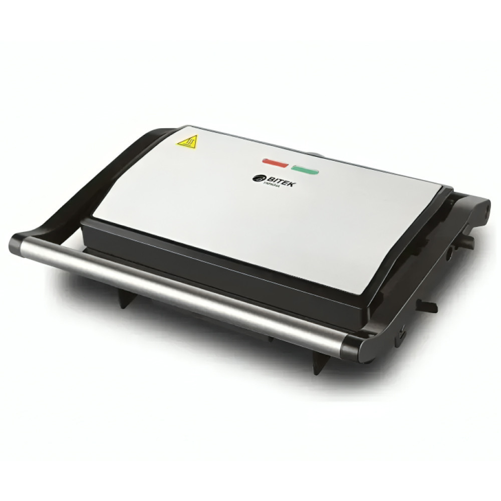 Прижимной гриль электрический 2000Вт, BITEK BT-2685 / Электрогриль / Контактный гриль / Домашний гриль Киев - изображение 2