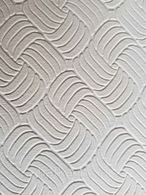 Шпалери вінілові Lutece Melody 51197306 геометрія смуги фігури структурні біло-пісочні Київ - фото 3