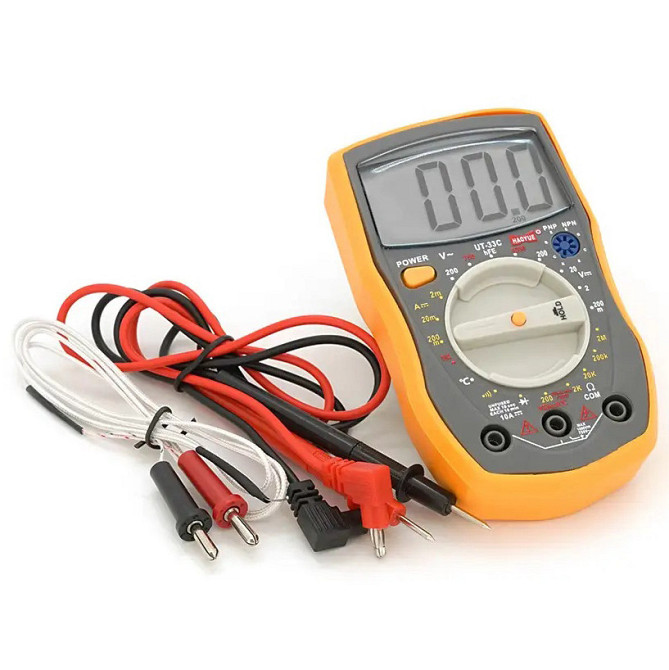 Мультиметр тестер измерительный, Мультиметр индикатор напряжения, Тестер проверки напряжения DJ-61 Киев - изображение 1