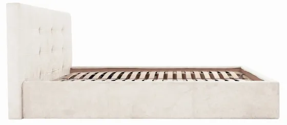 Кровать Manchester Comfort 120 х 190 см Мисти Milk С подъемным механизмом и нишей для белья Бежевый Киев