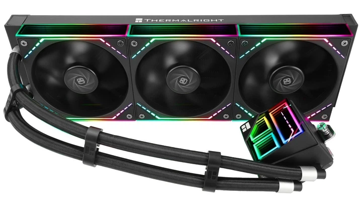 Система водяного охлаждения Thermalright Frozen Infinity 360 Black: ARGB, Infinity Mirror, 3x120мм PWM, Intel LGA1851/1700 и AMD A Киев - изображение 3